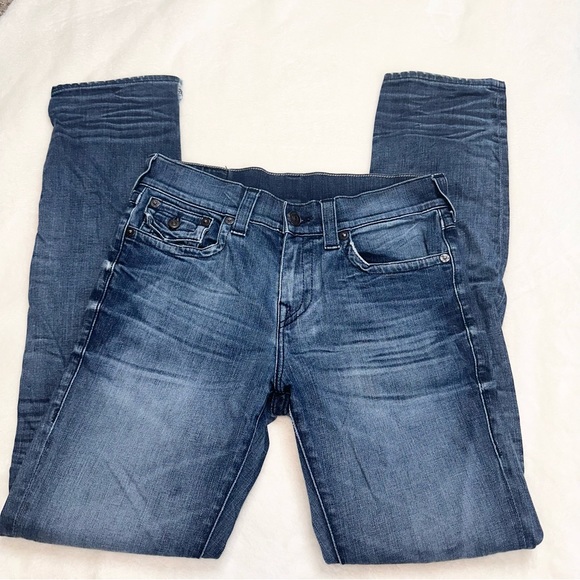 Men's True Religion Geno Relaxed Slim Jeans!